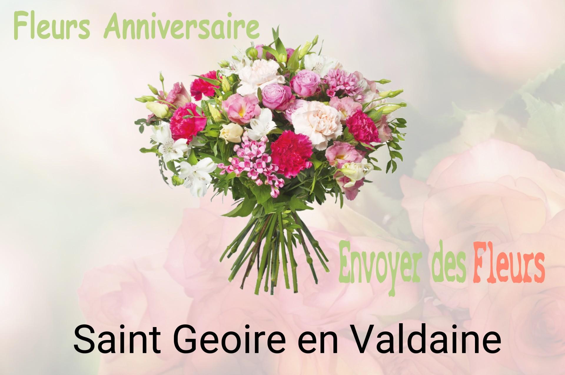 Bouquet de fleurs d’anniversaire livré à Saint-Geoire-en-Valdaine