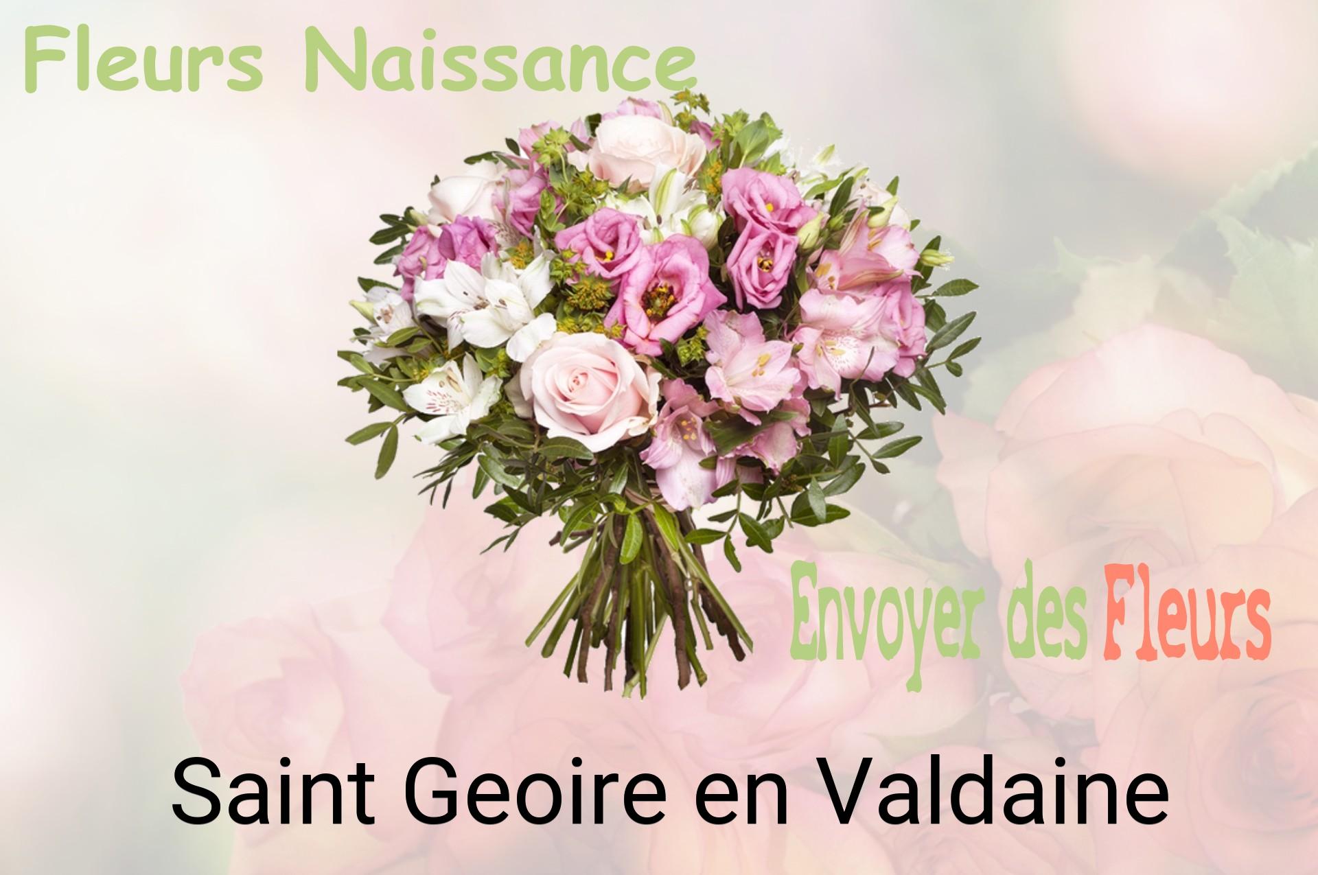 Bouquet de fleurs de naissance livré à Saint-Geoire-en-Valdaine